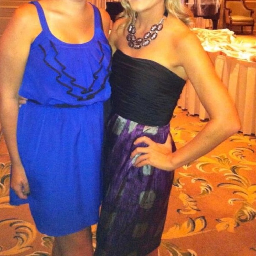Max and Cleo Strapless Dress